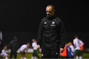 2 April 2021; Cork City manager Colin Healy following the SSE Airtricity League First Division match between Cabinteely and Cork City at Stradbrook Park in Blackrock, Dublin. Photo by David Fitzgerald/Sportsfile