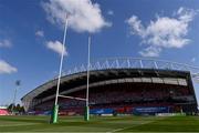 3 April 2021; A general view of Thomond Park prior to the Heineken Champions Cup Round of 16 match between Munster and Toulouse at Thomond Park in Limerick. Photo by Ramsey Cardy/Sportsfile