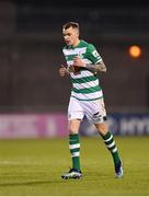 2 April 2021; Sean Kavanagh of Shamrock Rovers during the SSE Airtricity League Premier Division match between Shamrock Rovers and Dundalk at Tallaght Stadium in Dublin. Photo by Seb Daly/Sportsfile