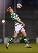 2 April 2021; Liam Scales of Shamrock Rovers during the SSE Airtricity League Premier Division match between Shamrock Rovers and Dundalk at Tallaght Stadium in Dublin. Photo by Seb Daly/Sportsfile