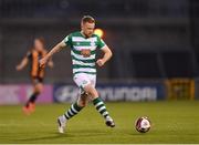 2 April 2021; Sean Hoare of Shamrock Rovers during the SSE Airtricity League Premier Division match between Shamrock Rovers and Dundalk at Tallaght Stadium in Dublin. Photo by Seb Daly/Sportsfile