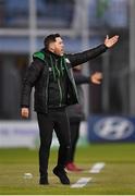 2 April 2021; Shamrock Rovers manager Stephen Bradley during the SSE Airtricity League Premier Division match between Shamrock Rovers and Dundalk at Tallaght Stadium in Dublin. Photo by Seb Daly/Sportsfile