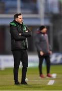 2 April 2021; Shamrock Rovers manager Stephen Bradley during the SSE Airtricity League Premier Division match between Shamrock Rovers and Dundalk at Tallaght Stadium in Dublin. Photo by Seb Daly/Sportsfile