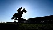 3 April 2021; Ballycairn, with Jamie Codd up, in action during the Jetaway.ie At Arctic Tack Stud flat race day one of the Fairyhouse Easter Festival at the Fairyhouse Racecourse in Ratoath, Meath. Photo by David Fitzgerald/Sportsfile