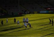 3 April 2021; Ronan Coughlan of St Patrick's Athletic takes a free-kick during the SSE Airtricity League Premier Division match between Bohemians and St Patrick's Athletic at Dalymount Park in Dublin. Photo by Harry Murphy/Sportsfile