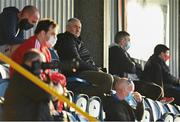 3 April 2021; Galway United manager John Caulfield before the SSE Airtricity League First Division match between Cobh Ramblers and UCD at St Colman's Park in Cobh, Cork. Photo by Eóin Noonan/Sportsfile