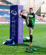 3 April 2021; Matt Healy of Connacht before the European Rugby Challenge Cup Round of 16 match between Leicester Tigers and Connacht at Welford Road in Leicester, England. Photo by Matt Impey/Sportsfile