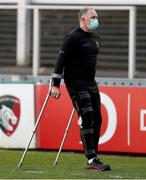 3 April 2021; Connacht head coach Andy Friend before the European Rugby Challenge Cup Round of 16 match between Leicester Tigers and Connacht at Welford Road in Leicester, England. Photo by Matt Impey/Sportsfile