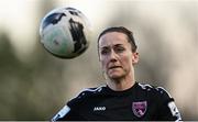 3 April 2021; Kylie Murphy of Wexford Youths during the SSE Airtricity Women's National League match between DLR Waves and Wexford Youths at UCD Bowl in Belfield, Dublin. Photo by Piaras Ó Mídheach/Sportsfile