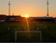 3 April 2021; General view of match action during the SSE Airtricity League Premier Division match between Bohemians and St Patrick's Athletic at Dalymount Park in Dublin. Photo by Harry Murphy/Sportsfile