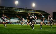 3 April 2021; Kieran Marmion of Connacht on his way to scoring his side's first try during the European Rugby Challenge Cup Round of 16 match between Leicester Tigers and Connacht at Welford Road in Leicester, England. Photo by Matt Impey/Sportsfile