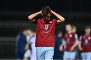 3 April 2021; Charlie Lyons of Cobh following the SSE Airtricity League First Division match between Cobh Ramblers and UCD at St Colman's Park in Cobh, Cork. Photo by Eóin Noonan/Sportsfile