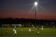 3 April 2021; (EDITOR'S NOTE: This image was created using a starburst filter) A general view of action during the SSE Airtricity League First Division match between Cobh Ramblers and UCD at St Colman's Park in Cobh, Cork. Photo by Eóin Noonan/Sportsfile