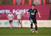 3 April 2021; Matty Smith of St Patrick's Athletic during the SSE Airtricity League Premier Division match between Bohemians and St Patrick's Athletic at Dalymount Park in Dublin. Photo by Seb Daly/Sportsfile