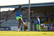3 April 2021; Babatunde Owolabi of Finn Harps ahead of the SSE Airtricity League Premier Division match between Drogheda United and Finn Harps at Head in the Game Park in Drogheda, Louth. Photo by Ben McShane/Sportsfile
