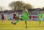 3 April 2021; Adam Foley of Finn Harps during the SSE Airtricity League Premier Division match between Drogheda United and Finn Harps at Head in the Game Park in Drogheda, Louth. Photo by Ben McShane/Sportsfile