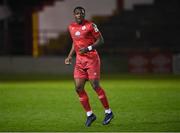 2 April 2021; Maxin Kouogun of Shelbourneduring the SSE Airtricity League First Division match between Shelbourne and Bray Wanderers at Tolka Park in Dublin. Photo by Piaras Ó Mídheach/Sportsfile