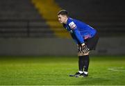 2 April 2021; Bray Wanderers goalkeeper Brian Maher during the SSE Airtricity League First Division match between Shelbourne and Bray Wanderers at Tolka Park in Dublin. Photo by Piaras Ó Mídheach/Sportsfile