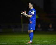 2 April 2021; Shelbourne goalkeeper Brendan Clarke during the SSE Airtricity League First Division match between Shelbourne and Bray Wanderers at Tolka Park in Dublin. Photo by Piaras Ó Mídheach/Sportsfile