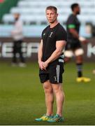 4 April 2021; Harlequins lineout and defence coach Jerry Flannery before the European Rugby Challenge Cup Round of 16 match between Harlequins and Ulster at The Twickenham Stoop in London, England. Photo by Matt Impey/Sportsfile