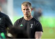 4 April 2021; Harlequins lineout and defence coach Jerry Flannery before the European Rugby Challenge Cup Round of 16 match between Harlequins and Ulster at The Twickenham Stoop in London, England. Photo by Matt Impey/Sportsfile