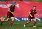 3 April 2021; Dave Kilcoyne, right, and Tadhg Beirne of Munster during the Heineken Champions Cup Round of 16 match between Munster and Toulouse at Thomond Park in Limerick. Photo by Ramsey Cardy/Sportsfile