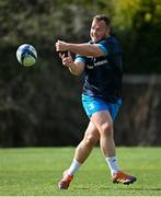 5 April 2021; Ed Byrne during Leinster Rugby squad training at UCD in Dublin. Photo by Ramsey Cardy/Sportsfile