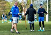 5 April 2021; Senior coach Stuart Lancaster during Leinster Rugby squad training at UCD in Dublin. Photo by Ramsey Cardy/Sportsfile