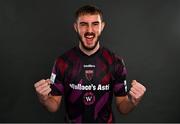 5 April 2021; Evan Farrell during a Wexford FC portrait session at Burrin Celtic in Carlow.  Photo by Eóin Noonan/Sportsfile