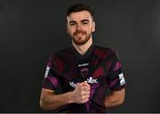 5 April 2021; Karl Fitzsimons during a Wexford FC portrait session at Burrin Celtic in Carlow.  Photo by Eóin Noonan/Sportsfile