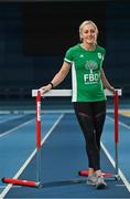 13 April 2021; Irish athlete, Sarah Lavin, pictured following the launch of the Olympic Federation of Ireland’s new Olympic Schools Challenge, ‘Road to Tokyo’. The interactive challenge will engage with school children, encouraging them to get more active and teaching them about Tokyo and the Olympic Games. The challenge is part of the Olympic Federation of Ireland’s ‘Dare to Believe’ schools programme, which is proudly supported by FBD, and sees Team Ireland calling on schools and families across the country to join them on the Road to Tokyo from May 4th to May 31st. You can find out more here: https://www.daretobelieve.ie/roadtotokyo. Photo by Sam Barnes/Sportsfile