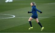 5 April 2021; Louise Quinn during a Republic of Ireland WNT training session at FAI National Training Centre in Dublin. Photo by David Fitzgerald/Sportsfile