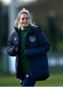 5 April 2021; Lilly Agg during a Republic of Ireland WNT training session at FAI National Training Centre in Dublin. Photo by David Fitzgerald/Sportsfile
