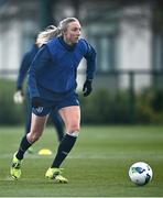 5 April 2021; Louise Quinn during a Republic of Ireland WNT training session at FAI National Training Centre in Dublin. Photo by David Fitzgerald/Sportsfile