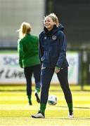 5 April 2021; Hayley Nolan during a Republic of Ireland WNT training session at FAI National Training Centre in Dublin. Photo by David Fitzgerald/Sportsfile