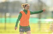 5 April 2021; Aine O'Gorman during a Republic of Ireland WNT training session at FAI National Training Centre in Dublin. Photo by David Fitzgerald/Sportsfile
