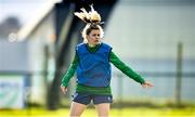 5 April 2021; Florence Gamby during a Republic of Ireland WNT training session at FAI National Training Centre in Dublin. Photo by David Fitzgerald/Sportsfile