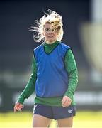 5 April 2021; Florence Gamby during a Republic of Ireland WNT training session at FAI National Training Centre in Dublin. Photo by David Fitzgerald/Sportsfile