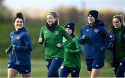 5 April 2021; A general view during a Republic of Ireland WNT training session at FAI National Training Centre in Dublin. Photo by David Fitzgerald/Sportsfile