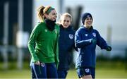 5 April 2021; Hayley Nolan during a Republic of Ireland WNT training session at FAI National Training Centre in Dublin. Photo by David Fitzgerald/Sportsfile