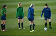 5 April 2021; A general view during a Republic of Ireland WNT training session at FAI National Training Centre in Dublin. Photo by David Fitzgerald/Sportsfile