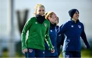 5 April 2021; Hayley Nolan during a Republic of Ireland WNT training session at FAI National Training Centre in Dublin. Photo by David Fitzgerald/Sportsfile