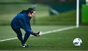 5 April 2021; Eve Badana during a Republic of Ireland WNT training session at FAI National Training Centre in Dublin. Photo by David Fitzgerald/Sportsfile