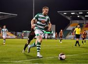 2 April 2021; Sean Hoare of Shamrock Rovers during the SSE Airtricity League Premier Division match between Shamrock Rovers and Dundalk at Tallaght Stadium in Dublin. Photo by Eóin Noonan/Sportsfile