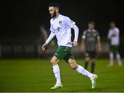 2 April 2021; Kieran Marty Waters of Cabinteely during the SSE Airtricity League First Division match between Cabinteely and Cork City at Stradbrook Park in Blackrock, Dublin. Photo by David Fitzgerald/Sportsfile