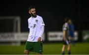 2 April 2021; Kieran Marty Waters of Cabinteely during the SSE Airtricity League First Division match between Cabinteely and Cork City at Stradbrook Park in Blackrock, Dublin. Photo by David Fitzgerald/Sportsfile