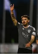 2 April 2021; Dylan McGlade of Cork City during the SSE Airtricity League First Division match between Cabinteely and Cork City at Stradbrook Park in Blackrock, Dublin. Photo by David Fitzgerald/Sportsfile