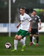 2 April 2021; Sean McDonald of Cabinteely during the SSE Airtricity League First Division match between Cabinteely and Cork City at Stradbrook Park in Blackrock, Dublin. Photo by David Fitzgerald/Sportsfile