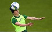 7 April 2021; Claire O'Riordan during a Republic of Ireland training session at Tallaght Stadium in Dublin. Photo by Stephen McCarthy/Sportsfile