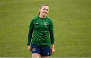 7 April 2021; Katie McCabe during a Republic of Ireland training session at Tallaght Stadium in Dublin. Photo by Stephen McCarthy/Sportsfile